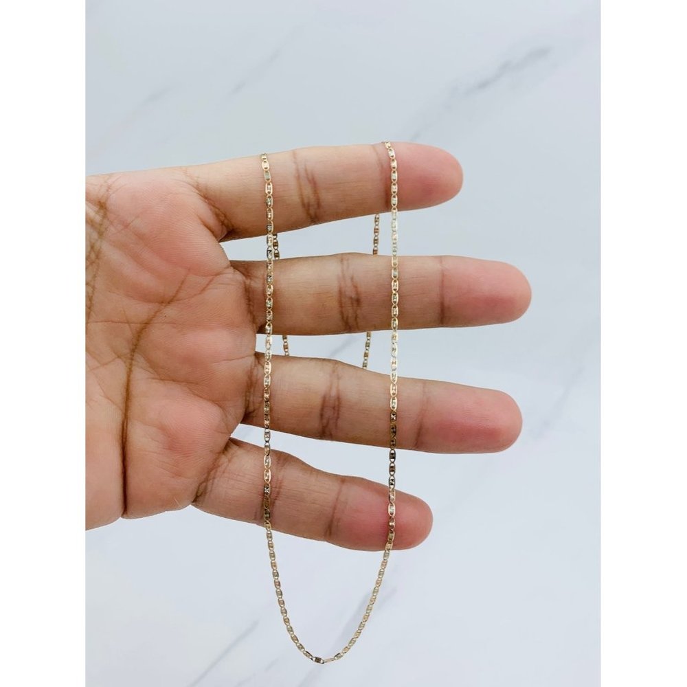 10k Gold Necklace Necklace 18” - Cadena En Oro 10k Gold View 5